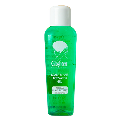 Glosheen Hair Activator Gel African plant extract - 500 ml