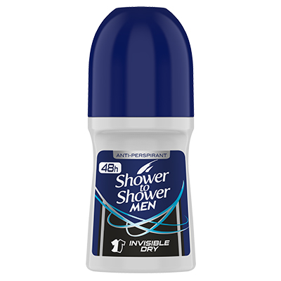 Shower to shower Invisible dry Roll on